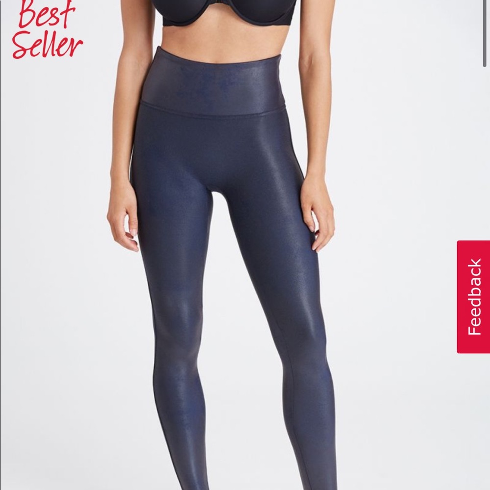 Spanx Faux Leather Leggings